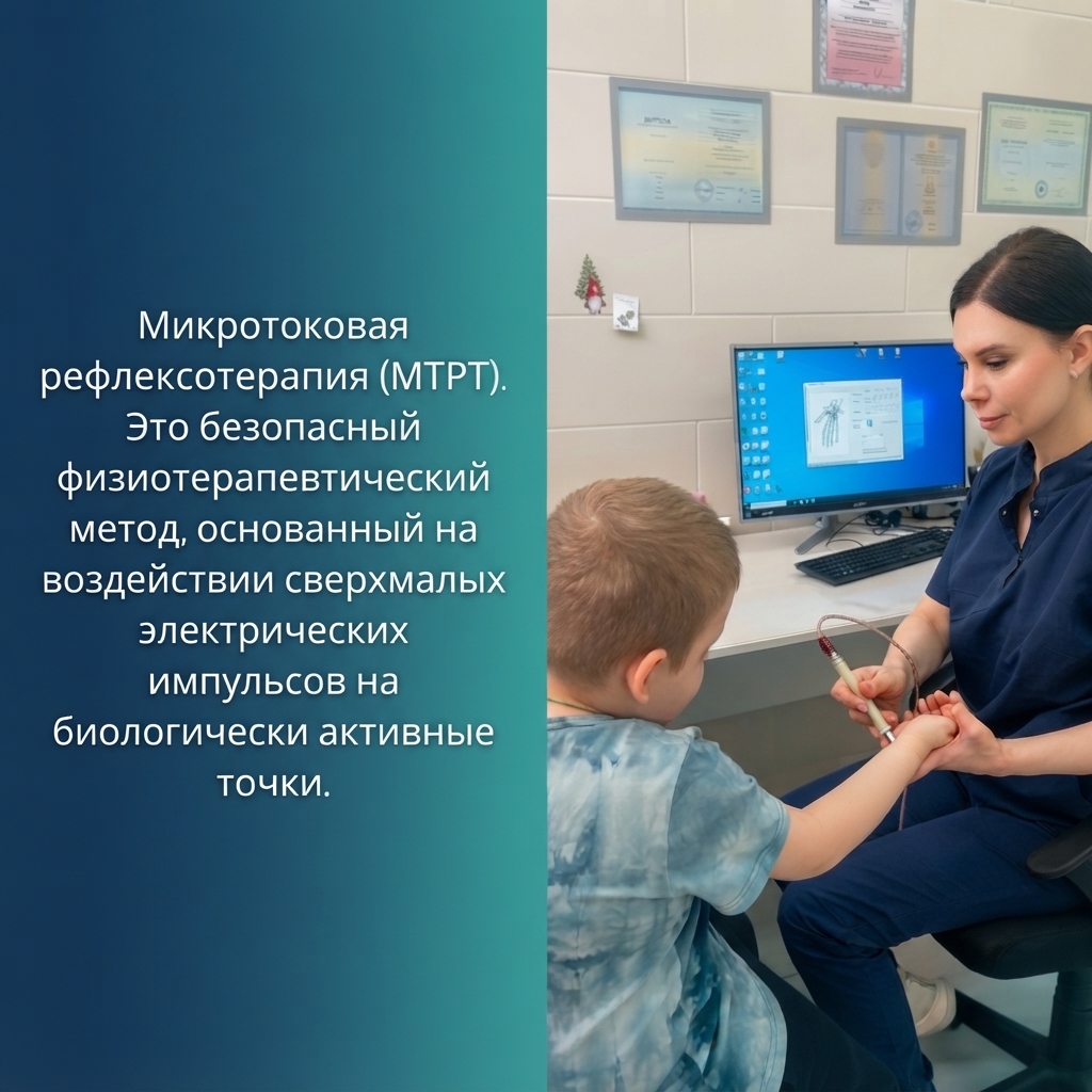 Микротоковая рефлексотерапия (МТРТ) при ОНР