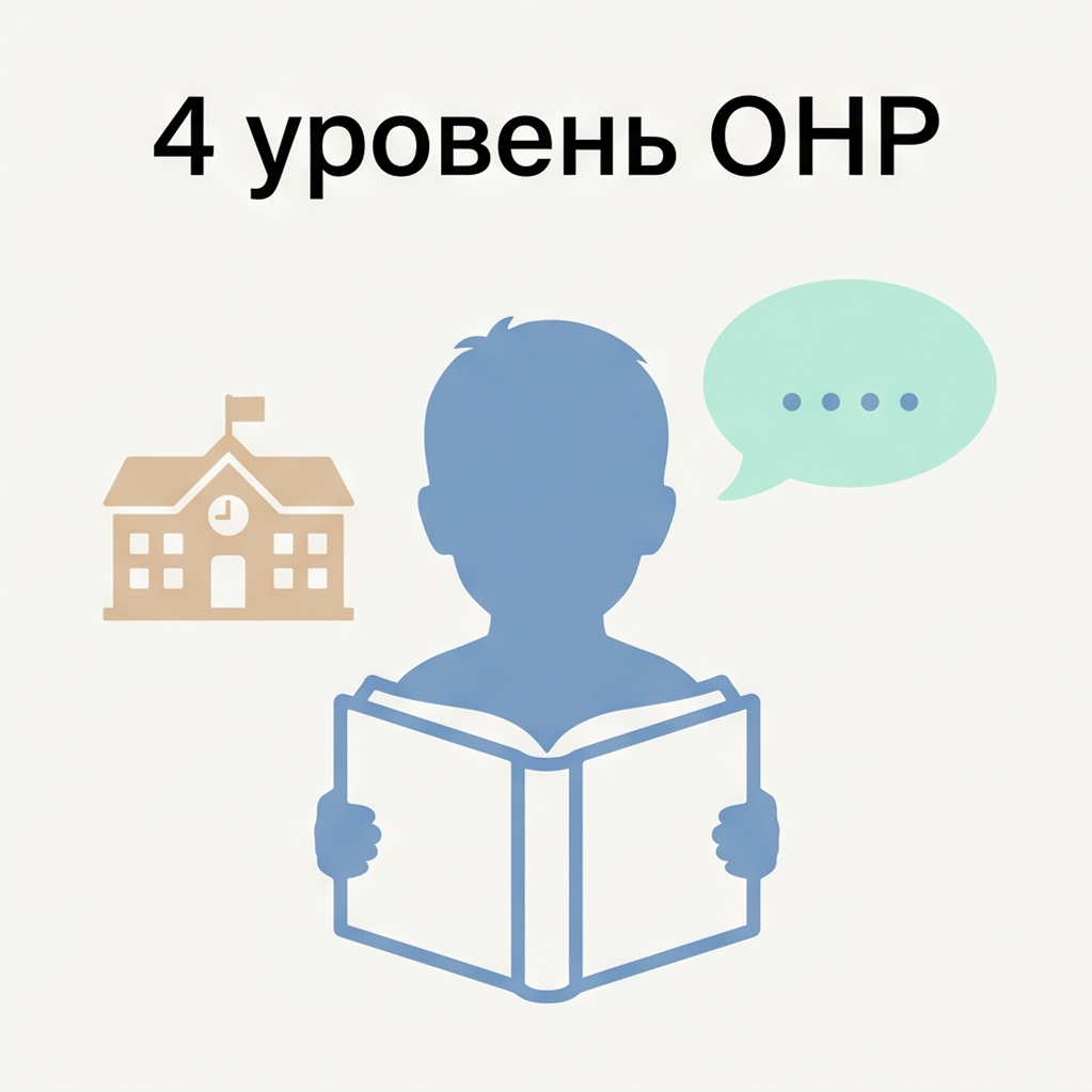 Четвертый уровень ОНР — остаточные нарушения речевой деятельности
